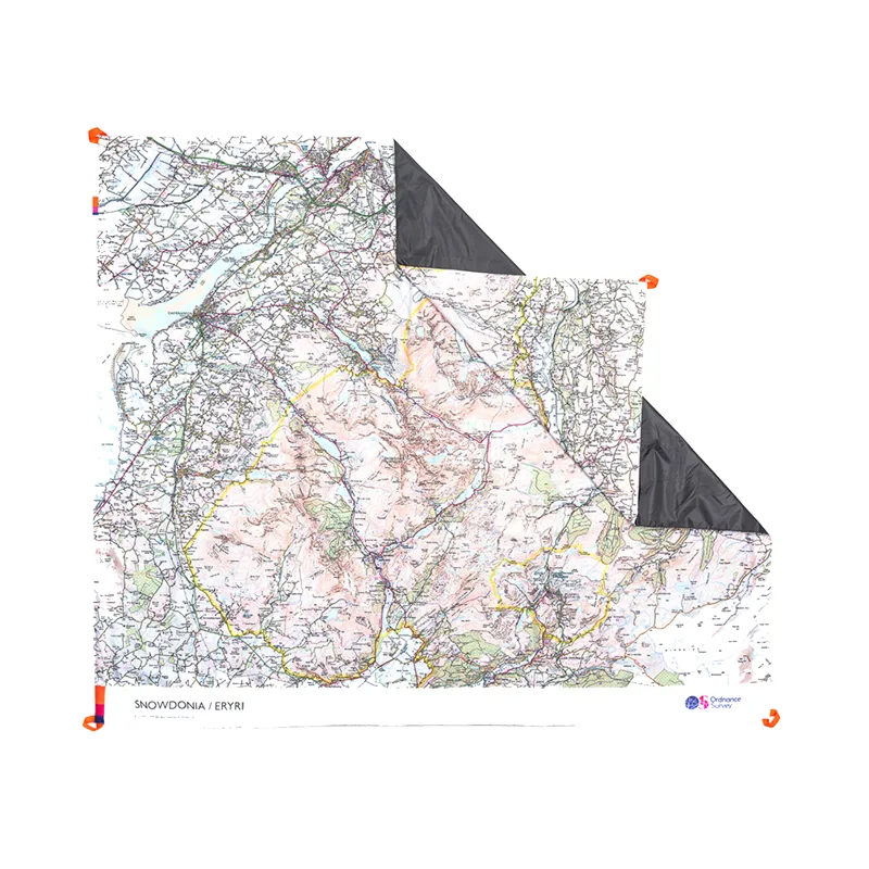 OS Snowdonia Picnic Blanket with Waterproof Base
